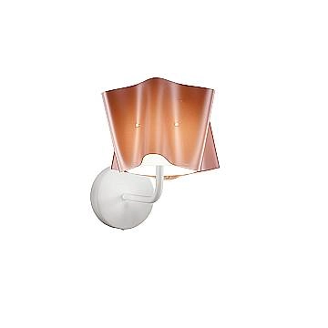 Applique Moderna Folio Polilux ® Rame E Metallo 1 Luce E27