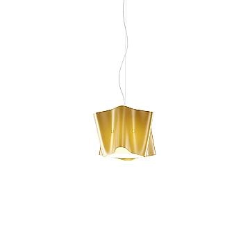 Sospensione Moderna Folio Polilux ® New Gold E Metallo Cromo 1 Luce E27
