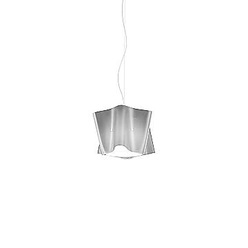 Sospensione Moderna Folio Polilux ® Argento E Metallo Cromo 1 Luce E27