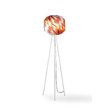 Piantana Moderna 3 Piedi Globe Polilux ® Rame E Metallo 1 Luce E27