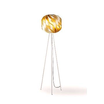 Piantana Moderna 3 Piedi Globe Polilux ® New Gold E Metallo 1 Luce E27
