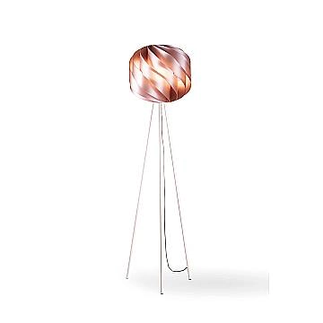 Piantana Moderna 3 Piedi Globe Polilux ® Pink Metal E Metallo 1 Luce E27