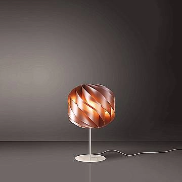 Lampada Da Scrivania-Ufficio Moderna Globe Polilux ® Rame E Metallo 1 Luce E27