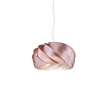Sospensione Moderna Half Globe Polilux ® Pink Metal Metallo Cromo 1 Luce E27