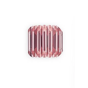 Applique Moderna Louise Polilux ® Pink Metal 1 Luce E27