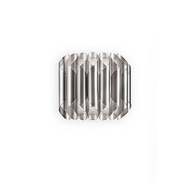 Applique Moderna Louise Polilux ® Argento 1 Luce E27