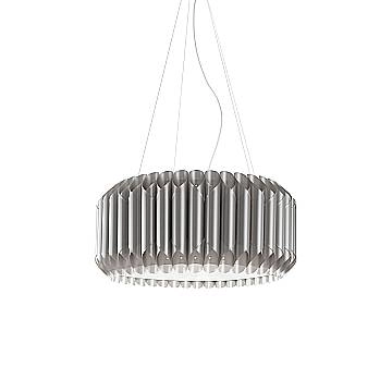 Lampadario Moderno Louise Polilux ® Argento E Metallo Cromo 5 Luci E27