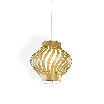 Sospensione Da Esterno Moderna Helios Polilux ® New Gold 1 Luce E27