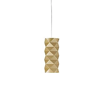 Sospensione Moderna Prisma Polilux ® New Gold E Metallo Cromo 1 Luce E27