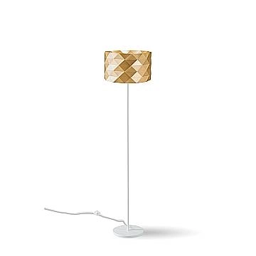 Piantana Moderna Prisma Polilux ® New Gold E Metallo 1 Luce E27