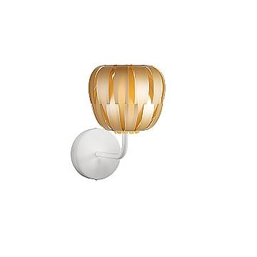 Applique Moderna Queen Polilux ® New Gold E Metallo 1 Luce E14