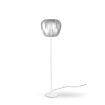 Piantana Moderna Queen Polilux ® Argento E Metallo 1 Luce E27