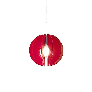 Sospensione Moderna Space Collection Polilux ® Rosso Fluorescente 1 Luce E27 Sospensione Moderna Space Collection Polilux ® Rosso Fluorescente 1 Luce E27