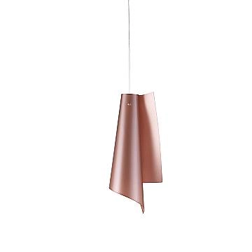 Sospensione Moderna Vela Polilux ® Rame E Metallo Cromo 1 Luce E27