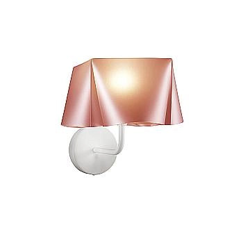 Applique Moderna Wanda Polilux ® Rame E Metallo 1 Luce E14