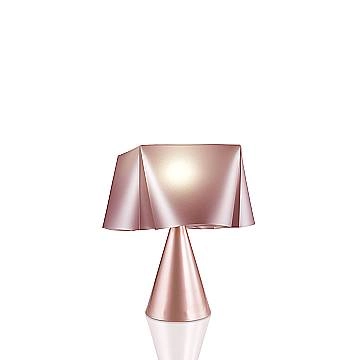Lampada Da Scrivania Moderna Wanda Polilux ® Pink Metal 1 Luce E14