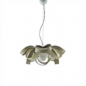 Sospensione Primula 4 Luci Tortora LuceArt Classic Sospensione Primula 4 Luci Tortora LuceArt Classic