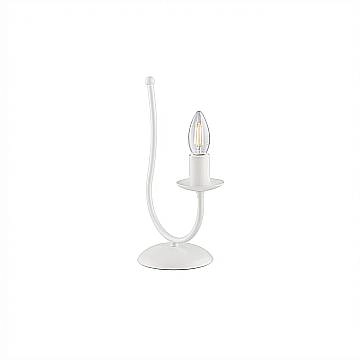 Lampada da Tavolo Botte 1 Luce Bianco LuceArt Classic Lampada da Tavolo Botte 1 Luce Bianco LuceArt Classic