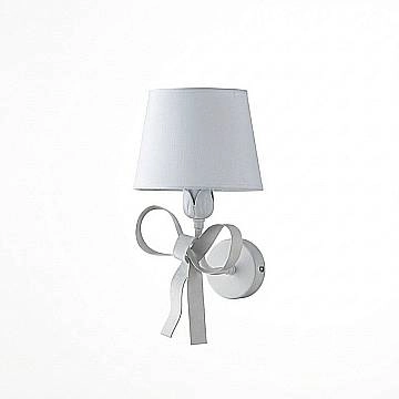 Applique Shabby Chic Lucy 1 Luce Bianco LuceArt Classic Applique Shabby Chic Lucy 1 Luce Bianco LuceArt Classic