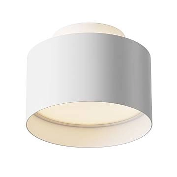 Maytoni Lampada da soffitto moderna Planet 1 luce LED integrato bianco metallo