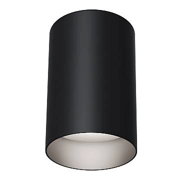 Maytoni Lampada da soffitto Slim 1 luce GU10 nero alluminio