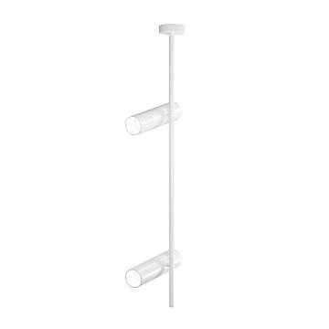 Maytoni Lampada da soffitto moderna Elti 2 luci GU10 bianco metallo