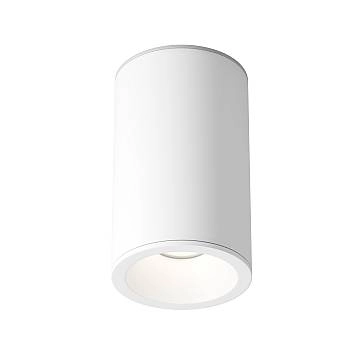 Maytoni Lampada da soffitto Zoom 1 luce GU10 bianco metallo