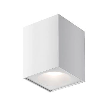 Maytoni lampada da soffitto moderna Zoom 1 luce GU10 bianco metallo