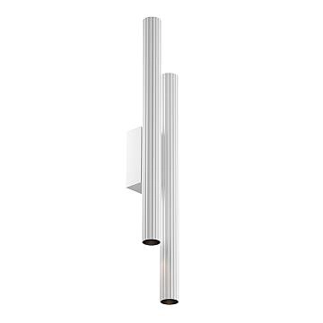 Maytoni applique design Calipso 1 luce LED integrato bianco alluminio Maytoni applique design Calipso 1 luce LED integrato bianco alluminio