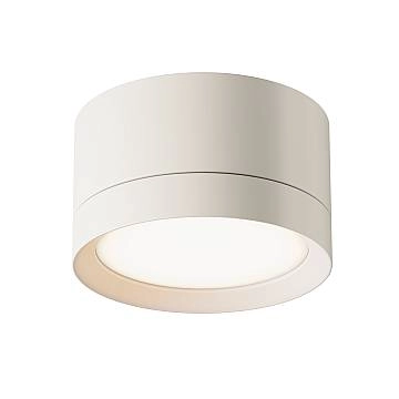 Maytoni Lampada da soffitto Hoop 1 luce GX53 dimmerabile bianco metallo