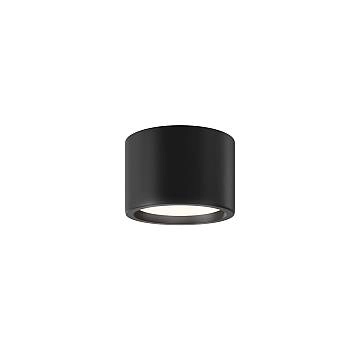 Maytoni Lampada da soffitto Hydra 1 luce LED integrato nero alluminio