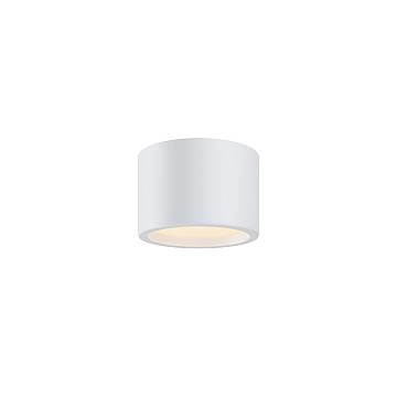Maytoni Lampada da soffitto moderna Hydra 1 luce LED integrato bianco alluminio