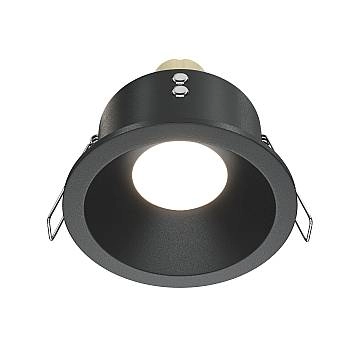 Maytoni Lampada da Incasso Zoom 1 luce GU10 nero alluminio