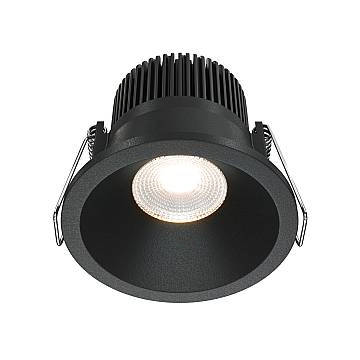 Maytoni Lampada da Incasso Zoom 1 luce GU10 nero alluminio