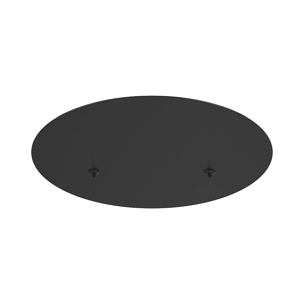 Rosone Moderno A Cerchio Rim Metallo nero