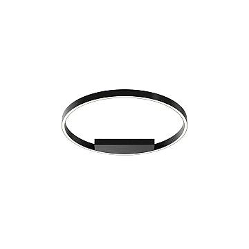 Maytoni lampada da soffitto Rim 1 luce LED integrato nero metallo