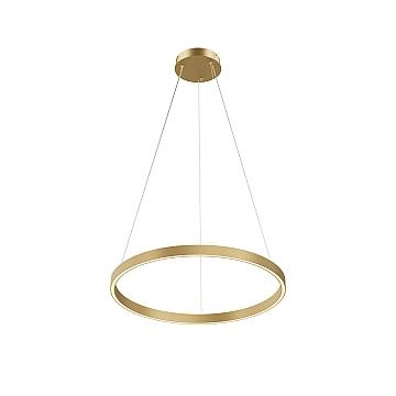 Maytoni Lampada a Sospensione Rim 1 luce LED integrato ottone alluminio