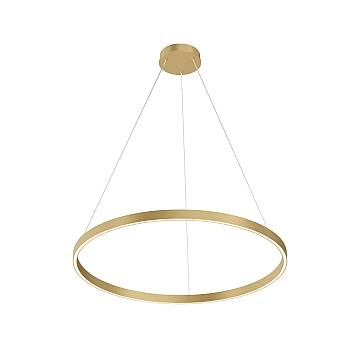 Maytoni Sospensione Moderna Rim 1 luce LED integrato ottone alluminio