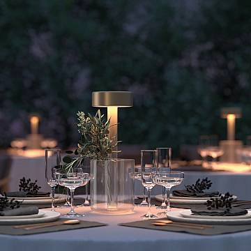 Maytoni Lampada da tavolo moderna AI Collaboration 1 luce LED integrato trasparente vetro Maytoni Lampada da tavolo moderna AI Collaboration 1 luce LED integrato trasparente vetro