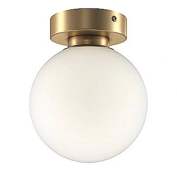Applique Contemporanea Basic Form Piccola Metallo Oro 1 Luce