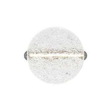 Maytoni applique contemporanea Mangata 1 luce LED integrato cromo metallo vetro Maytoni applique contemporanea Mangata 1 luce LED integrato cromo metallo vetro