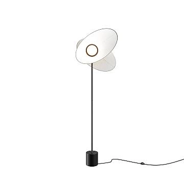 Piantana Contemporanea Evolution Alluminio Nero Bianco Led 12W Ip20 Piantana Contemporanea Evolution Alluminio Nero Bianco Led 12W Ip20