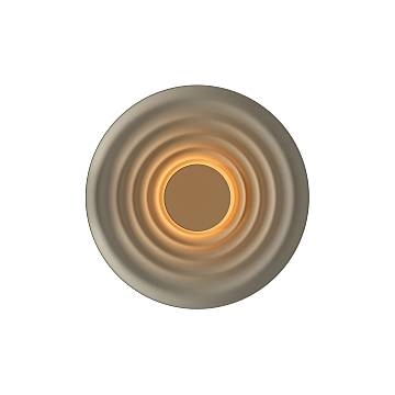 Applique Contemporanea Nami Alluminio Nero Led 6W 2700K Ip20 D40