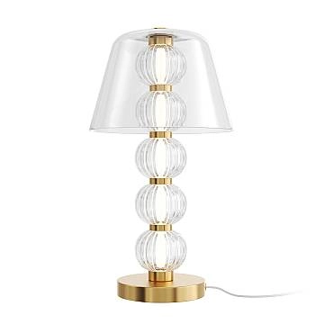 Lampada Da Tavolo Moderna Amulet Metallo Oro Led Integrato 10W Ip20