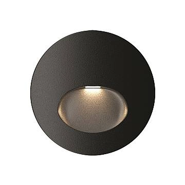 Segnapasso Moderno Per Esterno Alluminio Nero Luce Led 3W Ip54 Segnapasso Moderno Per Esterno Alluminio Nero Luce Led 3W Ip54