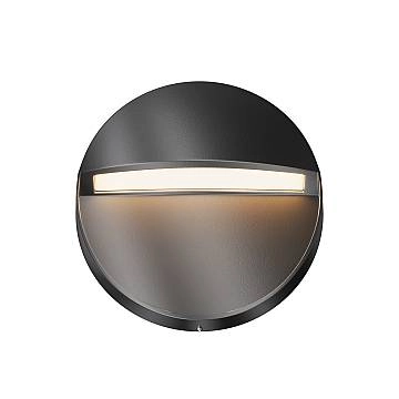 Segnapasso Da Esterno Moderno Mane Alluminio Nero Led Integrato 3W Ip54 Segnapasso Da Esterno Moderno Mane Alluminio Nero Led Integrato 3W Ip54