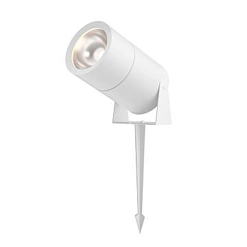 Lampada Da Esterno Moderna Bern Led Integrato 15W Alluminio Bianco Ip65