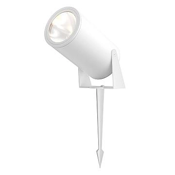 Lampada Da Esterno Moderna Bern Led Integrato 30W Alluminio Bianco Ip65