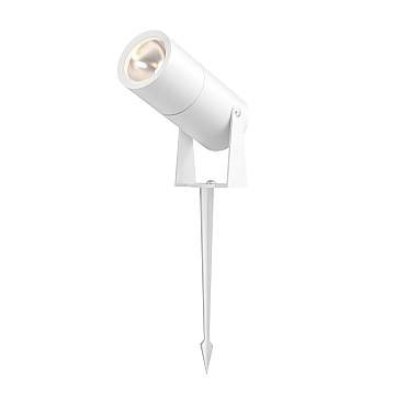 Lampada Da Esterno Moderna Bern Led Integrato 5W Alluminio Bianco Ip65