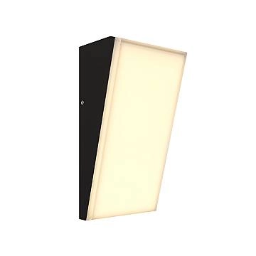 Maytoni Applique Moderna Brick 1 luce LED integrato IP54 grafite alluminio